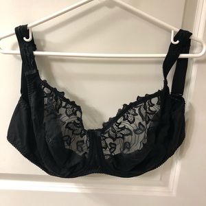 “Deauville” underwire full support lacy bra